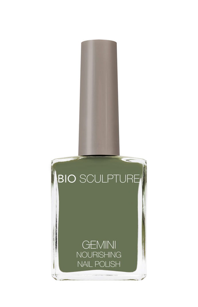 Gemini 14ml Nourishing Polish No. 225 Hazy Forest
DESCRIPTION
Tranquil garden green

Colour Catalogue 

Please refer to your colour sticks for the closest reflection of colour. 
 Ingredient Listing & MSDS Sheet