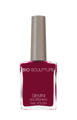 Gemini 14ml Nourishing Polish No. 85 Mulberry
DESCRIPTION
A solid medium maroon
Colour Catalogue Catalogue de Couleur


Please refer to your colour sticks for the closest reflection of colour. 
Ingredient Listi