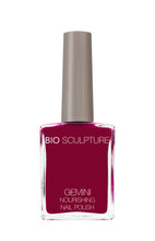 Load image into Gallery viewer, Gemini 14ml Nourishing Polish No. 90 Cerise Pink
DESCRIPTION
Rich plum with purple undertone
Prune riche avec nuance mauve
Colour Catalogue Catalogue de Couleur

Please refer to your colour sticks for the closest 