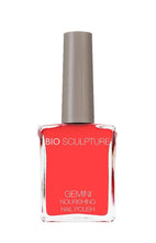 Load image into Gallery viewer, Gemini 14ml Nourishing Polish No. 95 Spring Splash
DESCRIPTION
Bright orange coral
Orange Corail Brillant
Colour Catalogue Catalogue de Couleur

Please refer to your colour sticks for the closest reflection of colou