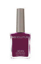 Load image into Gallery viewer, Gemini 14ml Nourishing Polish No. 232 Passion
DESCRIPTION
Sensual and strong dark plum
Prune profond
Colour Catalogue Catalogue de Couleur

Please refer to your colour sticks for the closest reflection of colou