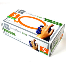 Load image into Gallery viewer, Sensicare Accelerator-Free Powder-Free Nitrile Gloves (Blue)