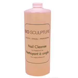 Nail CleanseNail Cleanse does not dehydrate the natural nail. It is used to prep the nail plate for the application of Bio Sculpture Gel, Evo Gel and Polish application and remo