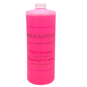 Polish RemoverBio Sculpture Acetone-free Polish Remover  is used to remove Gemini Nourishing Nail Polish and Ethos Base Coats as well as Ethos Mirror Top Coat. Its  Acetone-free f