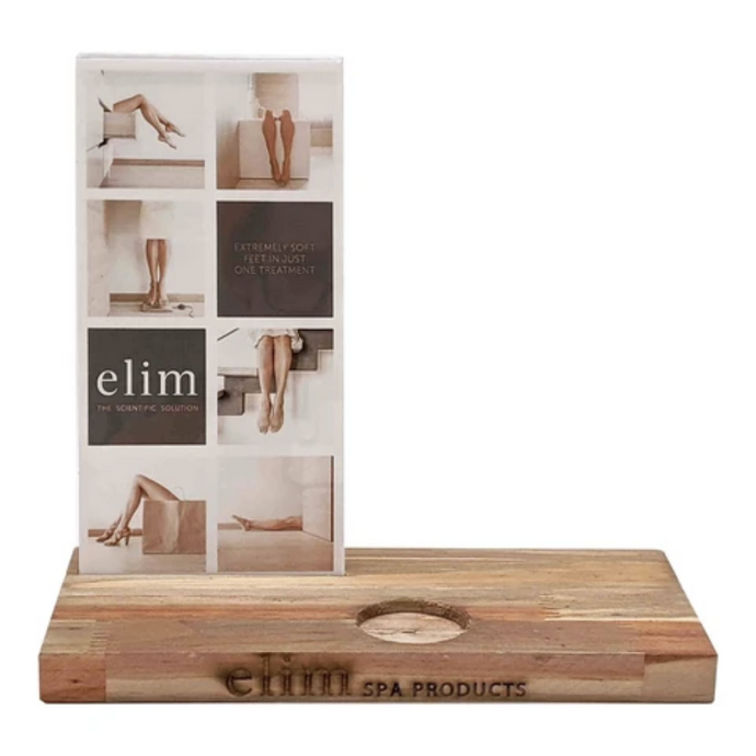PRÉSENTOIR DE DÉTAIL EN BOIS ELIM