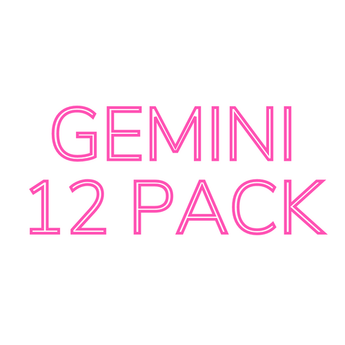 LOT DE 12 GÉMEAUX