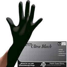 Load image into Gallery viewer, Nutriderm Ultra Black Powder Free Nitrile Glove (Black)