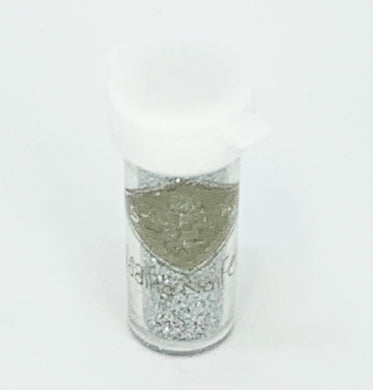 Shaker à paillettes argentées